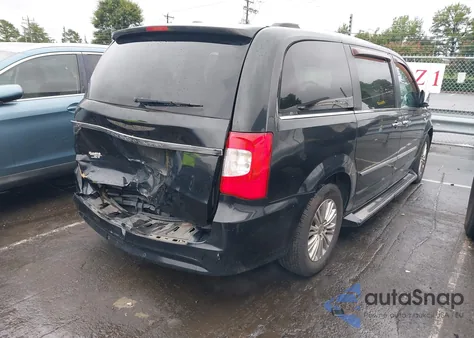 2014 Chrysler Town & Country Touring-L 30Th Anniversary из США, поврежденный, VIN 2C4RC1CG0ER273112